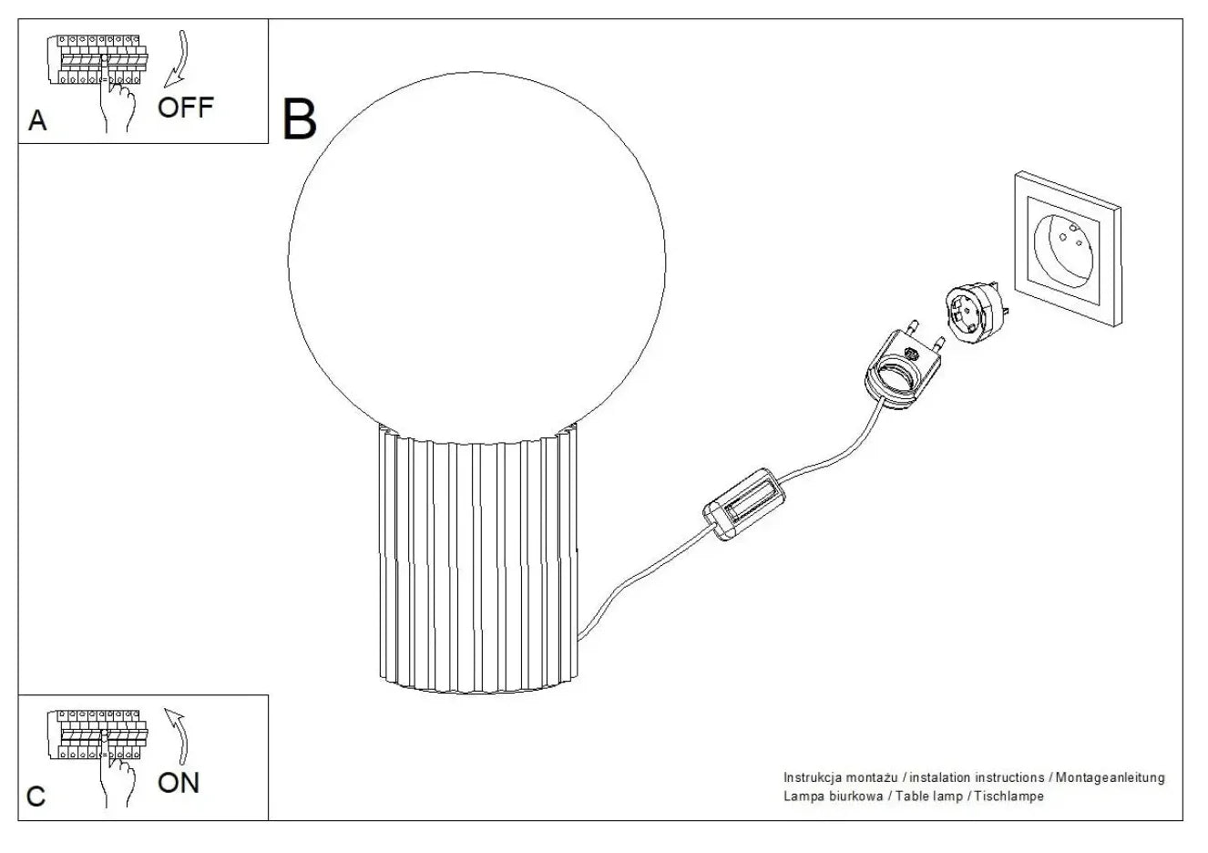 Lampe A Poser | Dadici